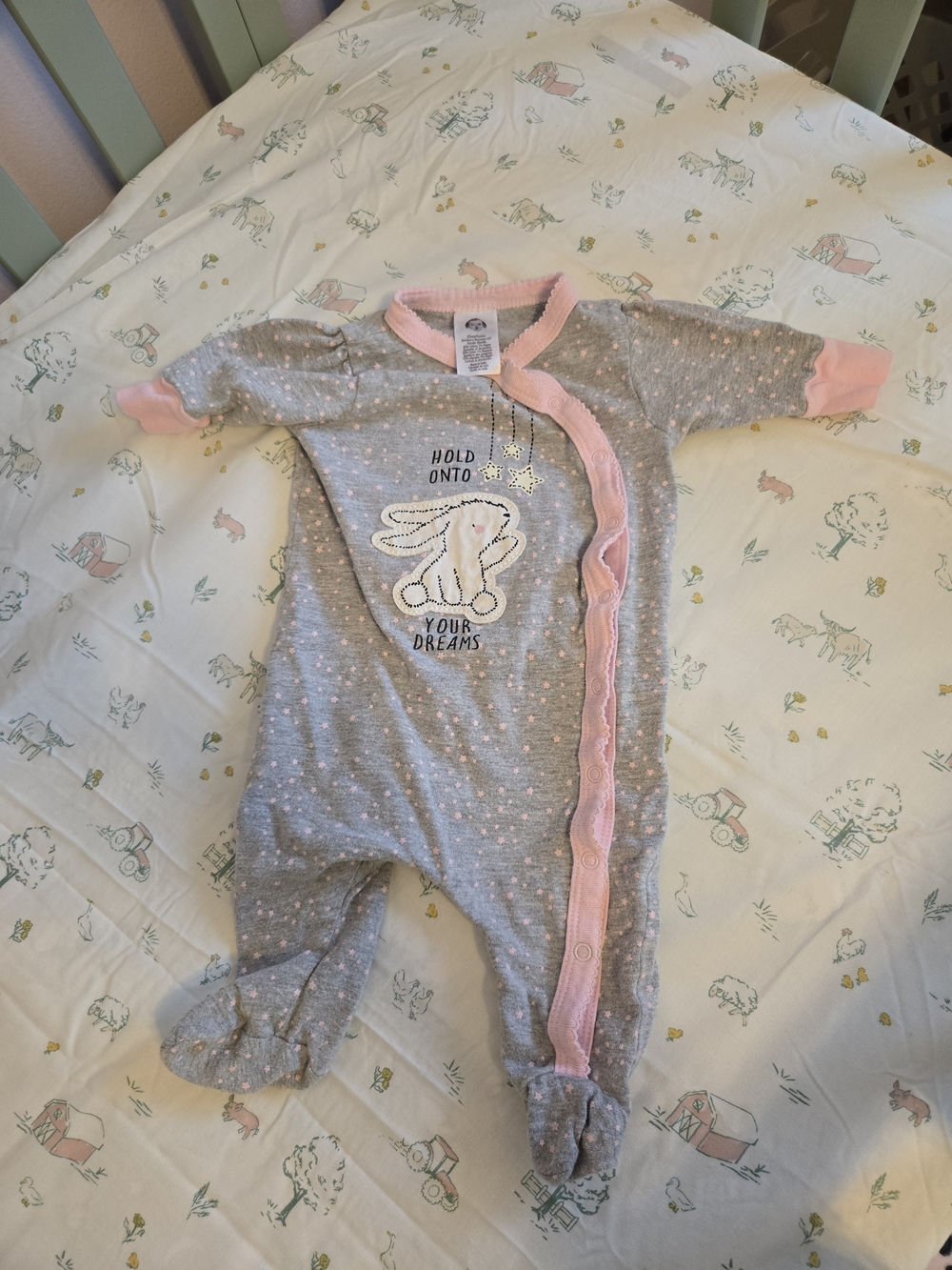 Gerber Size Newborn Bunny Sleeper